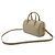 Mini borsa in pelle Yves Saint Laurent Marrone Beige - vista 2