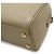 Mini borsa in pelle Yves Saint Laurent Marrone Beige - vista 3