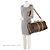 Louis Vuitton Vintage Monogram Canvas Keepall Bandouliere 50 Duffle Marrone - vista 5