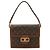 Louis Vuitton Monogram Sac Dauphine Bolsa de Ombro 2WAY Preto