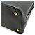 Borsa 2WAY con logo triangolo in pelle Prada Nero - vista 3