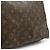 Borsa Tote Davis in Canvas Monogram e Pelle Louis Vuitton Marrone - vista 9