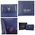 Ribbon Prada Leder Fiocco Band Compact Wallet Blau - Ansicht 3