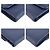 Ribbon Prada Leder Fiocco Band Compact Wallet Blau - Ansicht 7