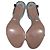 Sandali slingback Gucci con decorazioni in cristallo in scamosciato blu - vista 7