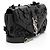 Bolso Saint Laurent Matelasse Leather Floral Applique Monogram Classic Baby Chain Bag Negro - vista 2