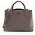 Tory Burch McGraw Leder-Tote mit drei Fächern Braun