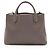 Tory Burch McGraw Leder-Tote mit drei Fächern Braun - Ansicht 3