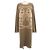 Hermès Hermes Kleid aus Kaschmirmischung Beige