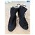 Aquazzura Stivaletti con lacci in scamosciato nero - vista 2