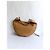 Borsa a spalla Gucci in pelle marrone - vista 3