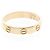 Anello Mini Love di Cartier in oro rosa D'oro - vista 2