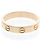 Anello Mini Love di Cartier in oro rosa D'oro - vista 3