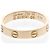 Anello Mini Love di Cartier in oro rosa D'oro - vista 5