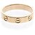 Anello Mini Love di Cartier in oro rosa D'oro - vista 3