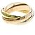 Cartier Trinity Ring mit 3 Diamanten Golden