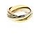 Cartier Trinity Ring mit 3 Diamanten Golden - Ansicht 2