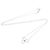 Tiffany & Co Collana Tiffany Open Paper Diamond Argento - vista 12