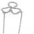 Tiffany & Co Collana Tiffany Open Paper Diamond Argento - vista 6
