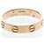 Anello Mini Love di Cartier in oro rosa D'oro - vista 5