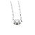 Collana Cartier Damour SM Piccolo Modello in Oro Bianco Argento - vista 4