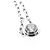 Collana Cartier Damour SM Piccolo Modello in Oro Bianco Argento - vista 7