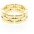 Anello Maillon Panthère di Cartier in oro giallo 18K D'oro - vista 2