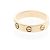 Anello Mini Love di Cartier in oro rosa D'oro - vista 4