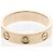 Anello Mini Love di Cartier in oro rosa D'oro - vista 5