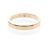 Anello C de Cartier in oro rosa 18K con diamante D'oro - vista 3