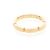 Anillo Maillon Panthère Cartier con 4 Diamantes Dorado - vista 2