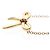 Tiffany & Co Collana Tiffany Bow Ribbon in oro rosa con rubino D'oro - vista 3
