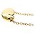 Tiffany & Co Collana Tiffany Bean in oro rosa D'oro - vista 3