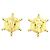 Orecchini a clip Christian Dior Nautical Timone Oro e Strass D'oro - vista 2