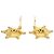 Orecchini a clip Christian Dior Nautical Timone Oro e Strass D'oro - vista 3