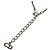 Collana Christian Dior Logo Cristalli e Strass Argento - vista 5