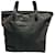 Prada Borsa Tote Nylon Tessuto e Pelle Nera Nero - vista 3