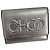 Jimmy Choo Loni Silver Leather Wallet Silvery