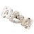 Autre Marque 14K Weißgold Diamantring Golden