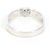 Autre Marque 10K Weißgold-Ring mit Diamant Golden - Ansicht 3