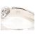 Autre Marque 10K Weißgold-Ring mit Diamant Golden - Ansicht 4