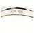 Autre Marque Anello a fascia in oro bianco 10K con diamante D'oro - vista 4