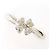 Autre Marque 14K White Gold Band Ring with Diamond Golden