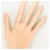 Autre Marque Platinring mit Diamant  - Ansicht 6