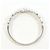 Autre Marque 14K Weißgold-Ring mit Diamant Golden - Ansicht 2