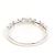Autre Marque 14K Weißgold-Ring mit Diamant Golden - Ansicht 3