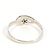 Autre Marque PT900 Platinring mit 0.04ct Diamant - Ansicht 3