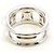 Autre Marque PT900 Platinring mit Diamant - Ansicht 4
