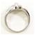 Autre Marque Platinring mit Diamant - Ansicht 3