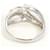 Autre Marque Platinring mit Diamant - Ansicht 4